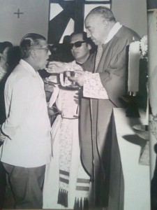 bendicio parroqui S. Corazón 4-7-1971                             